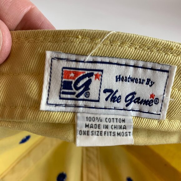 Tulsa Golden Hurricane NCAA Gold The Game Relaxed Fit Strapback Hat - Picture 5 of 5